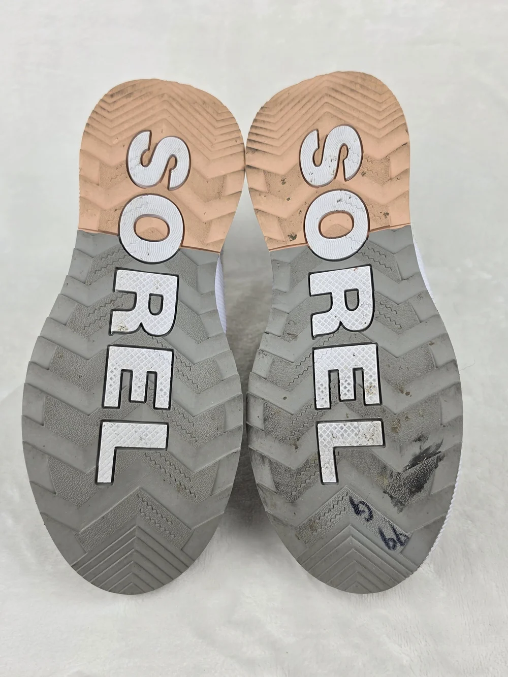 Sorel Out N About III Classic Womens 7 Gray Wool Waterproof Duck Boot